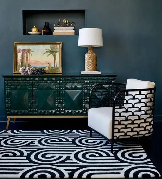 Our Top 10 Black and White Rugs of 2024