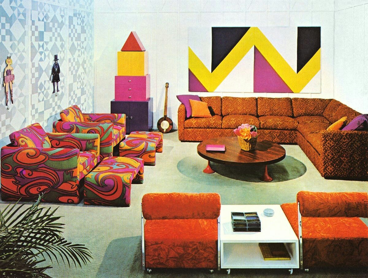 1960s Interior Design: Key Features & How to Add Retro Charm to Your H ...