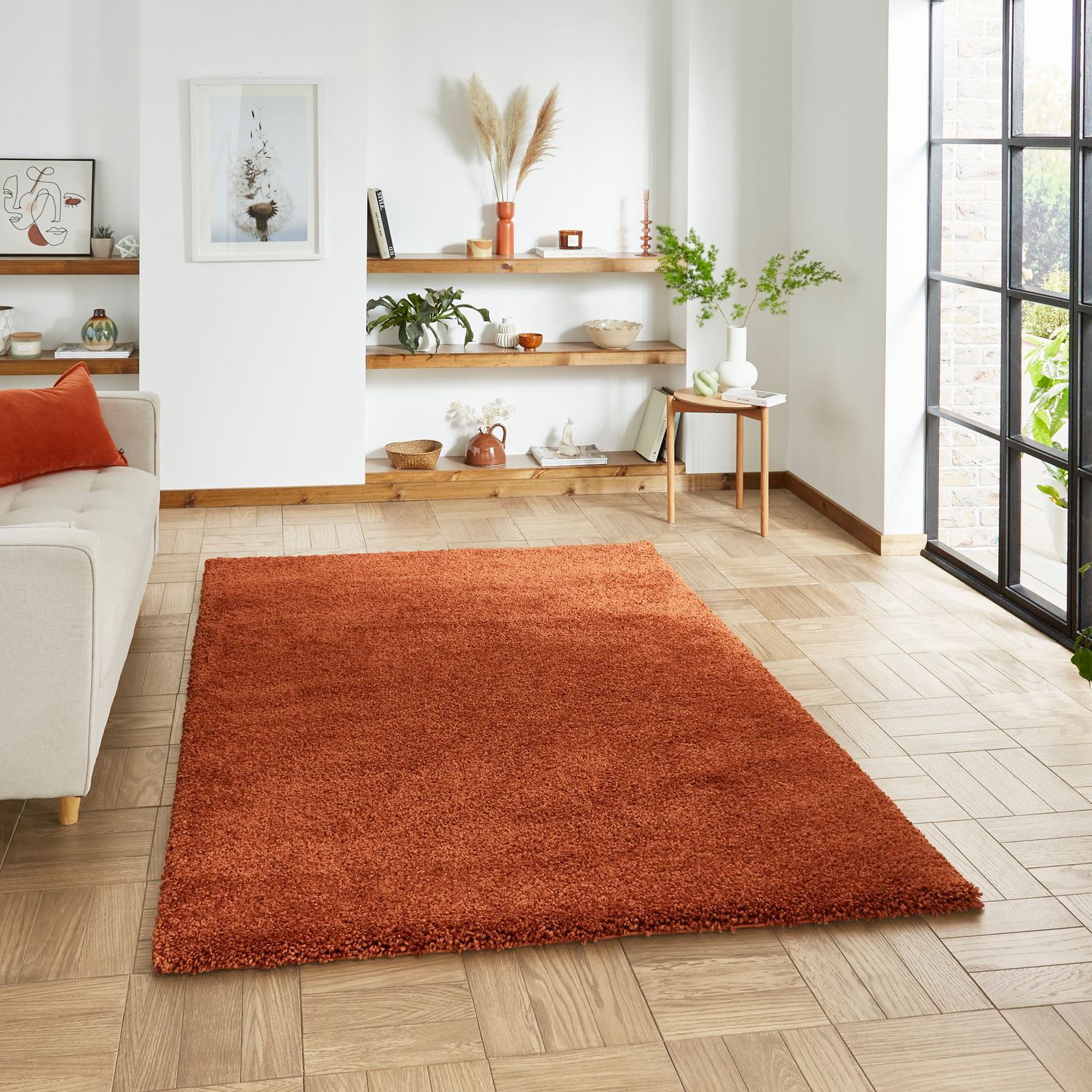 Sierra 9000 Terracotta Rug – Love-Rugs - Main Image
