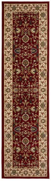 Kellan Floral Red Runner Rug