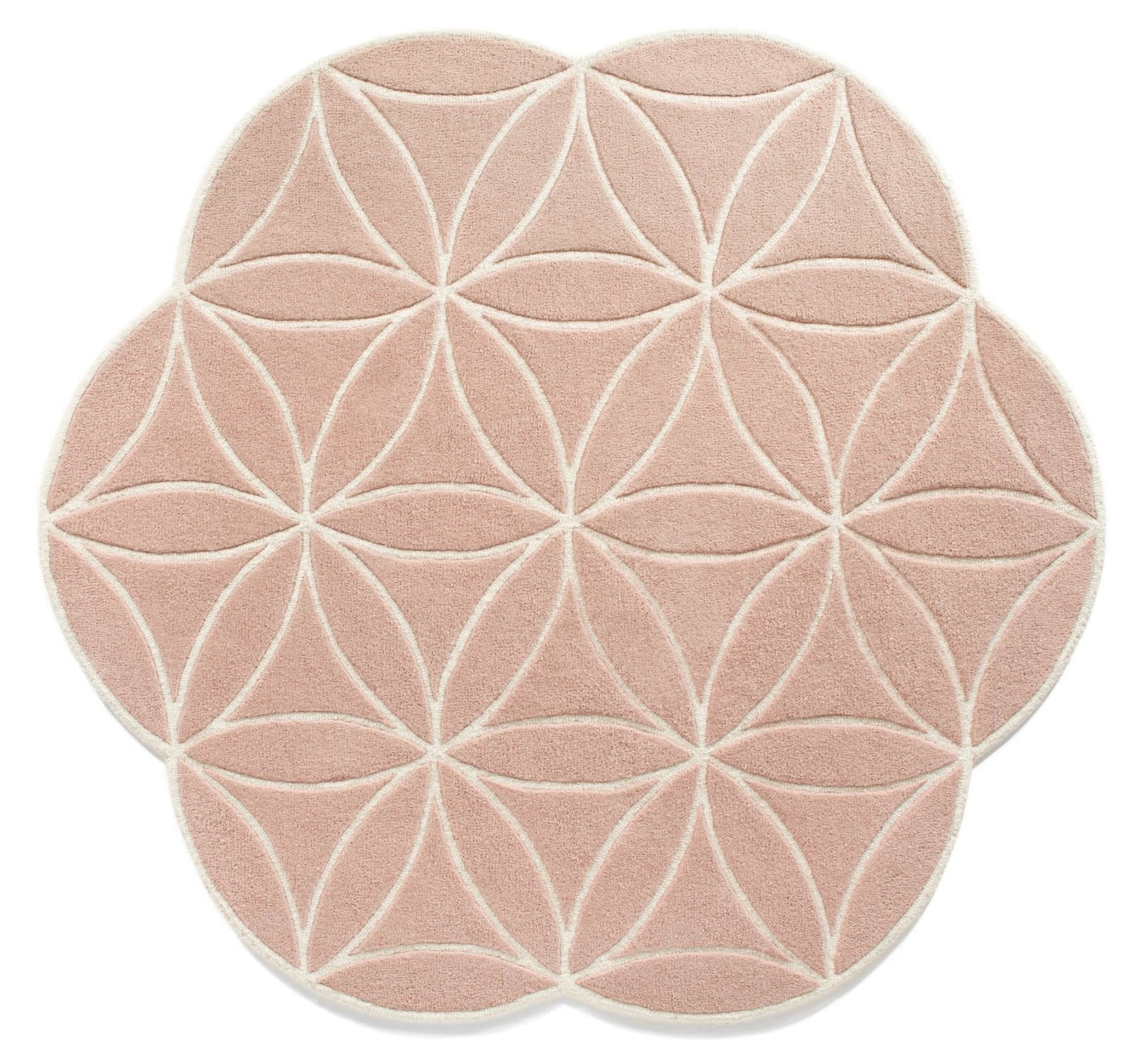 Bloom Blush Round Rug LoveRugs