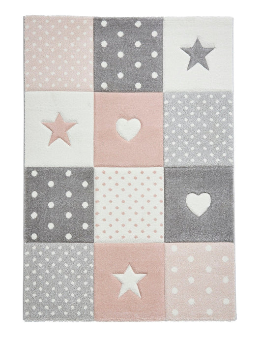 Brooklyn Kids 20339 Pink Rug - Love-Rugs