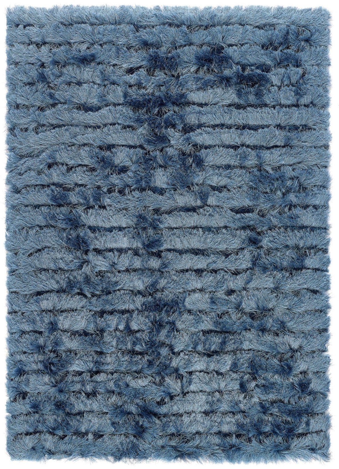 Carved Glamour Steel Blue Rug LoveRugs