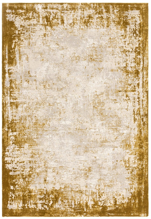Kuza Borders Gold Rug - Love-Rugs
