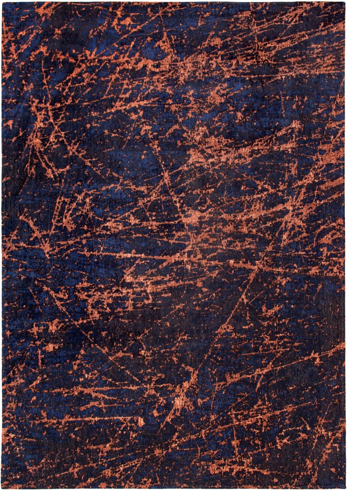 Louis De Poortere Mad Men Stellar 9217 Blue Star Rug – Love-Rugs