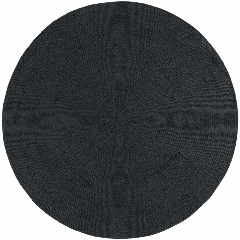 Nico Charcoal Round Rug LoveRugs