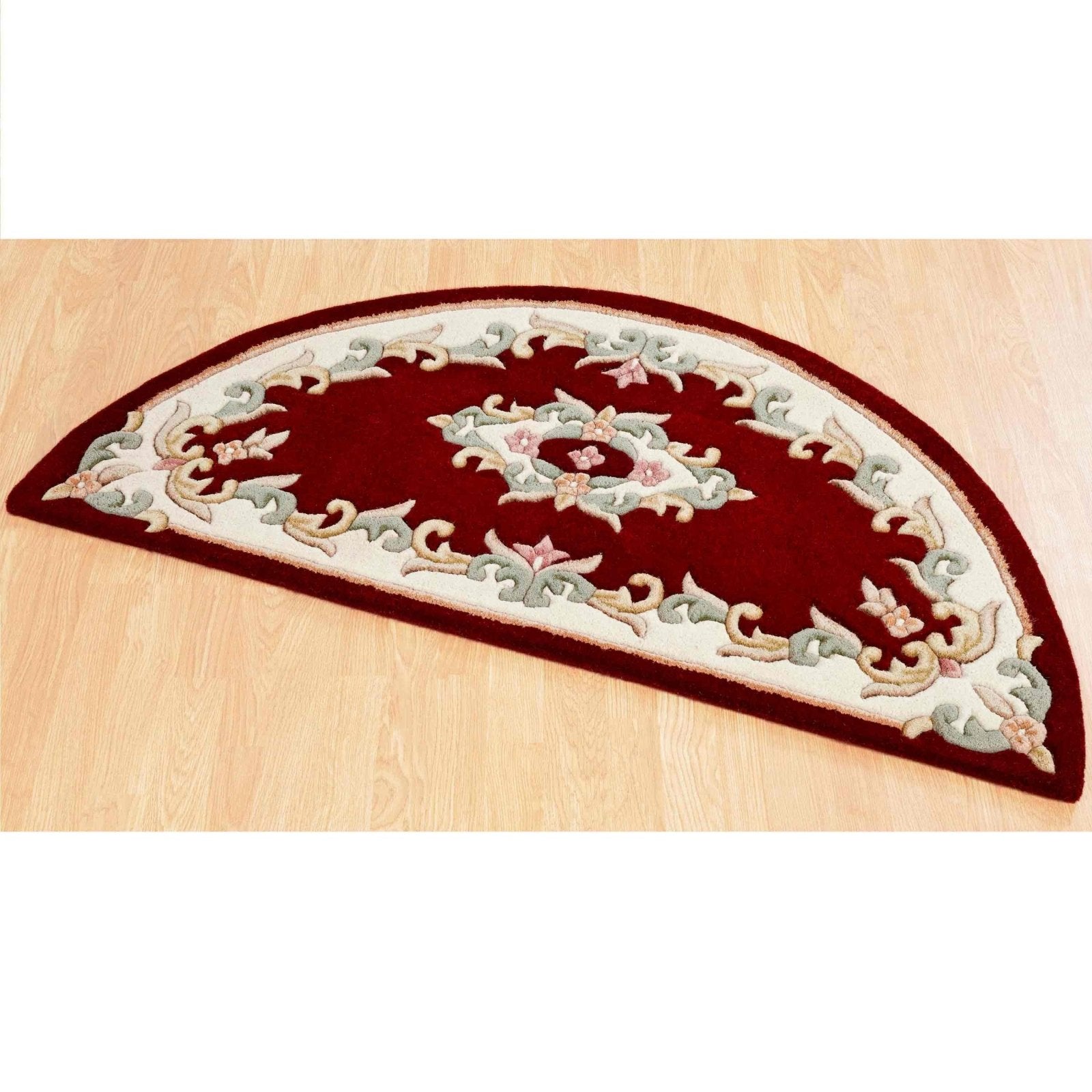 Royal Red Half Moon HalfMoon Rug LoveRugs
