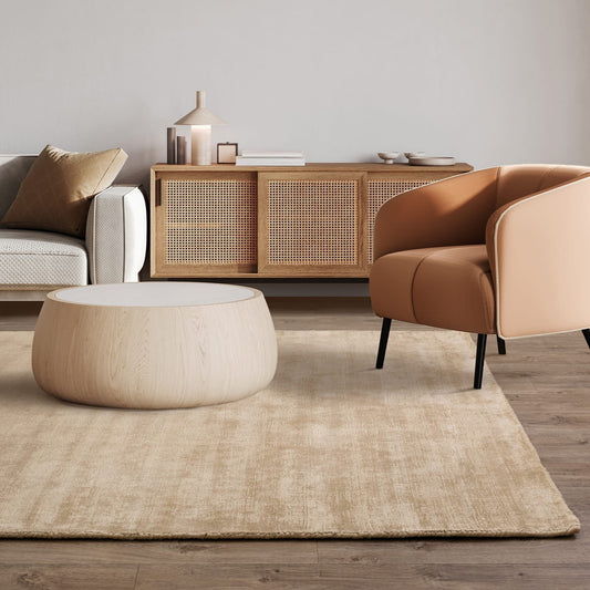 How to Style a Gold Rug Without Overdoing It