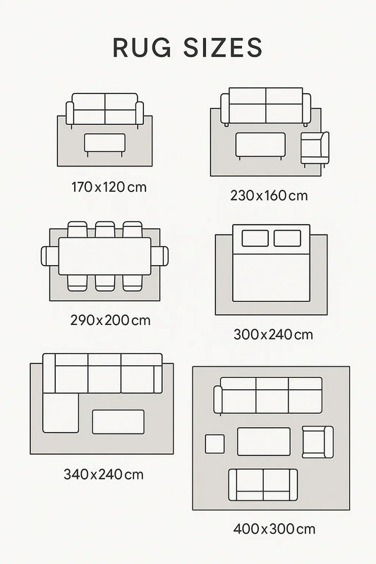 Rug Size Guide UK