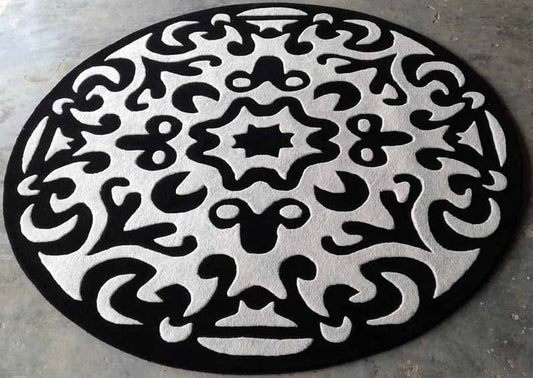 Custom Circular Rug – Discontinued Angelo Pebbles Design - Love-Rugs