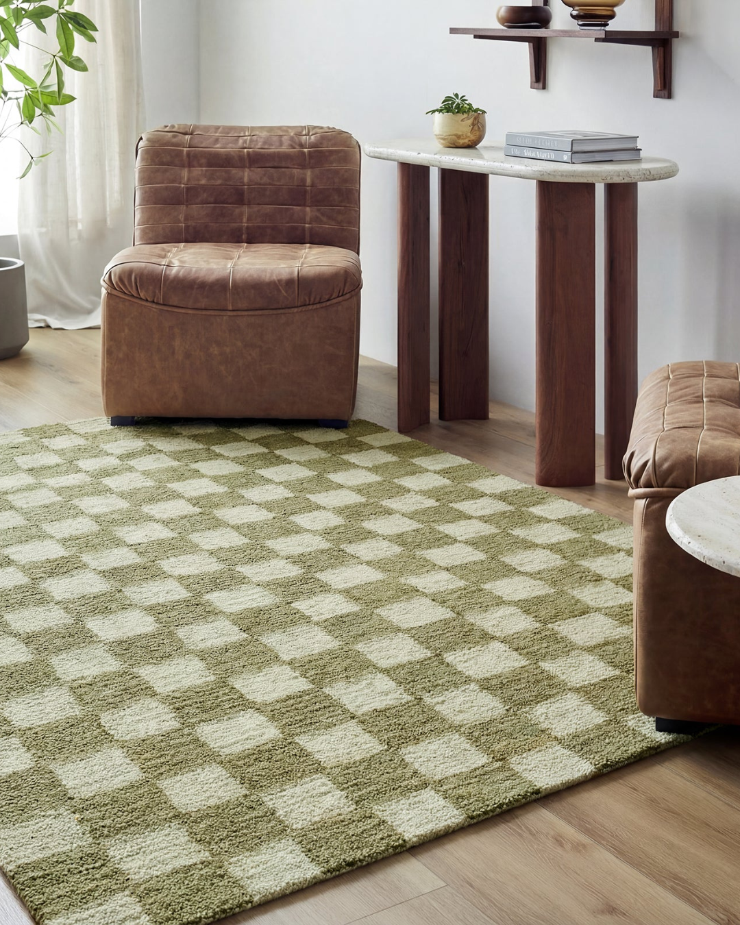 Klopp Checkboard Rugs by Surya
