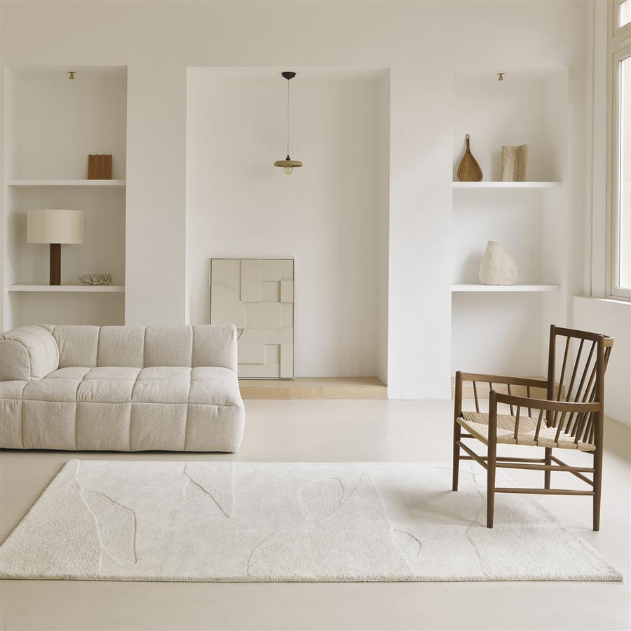 White Wool Rugs - Love-Rugs