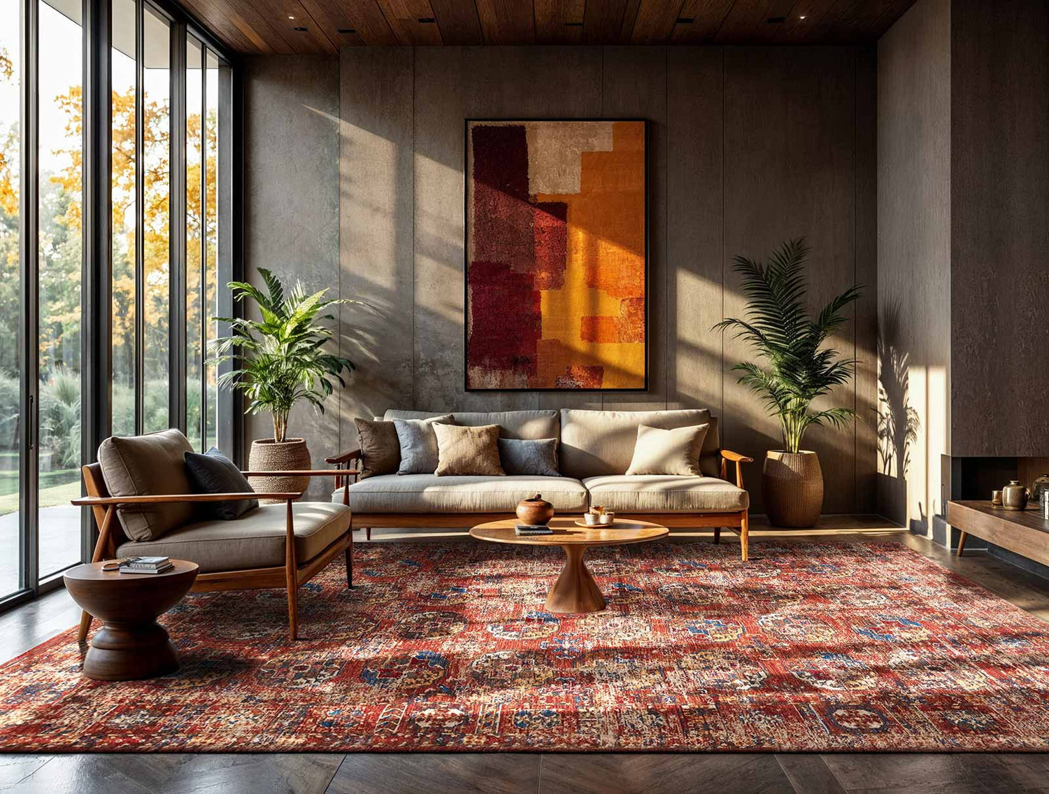 Antiquarian Rugs by Louis De Poortere
