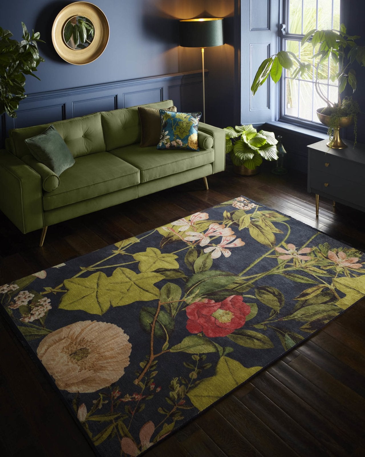 Clarke & Clarke Passiflora Rugs