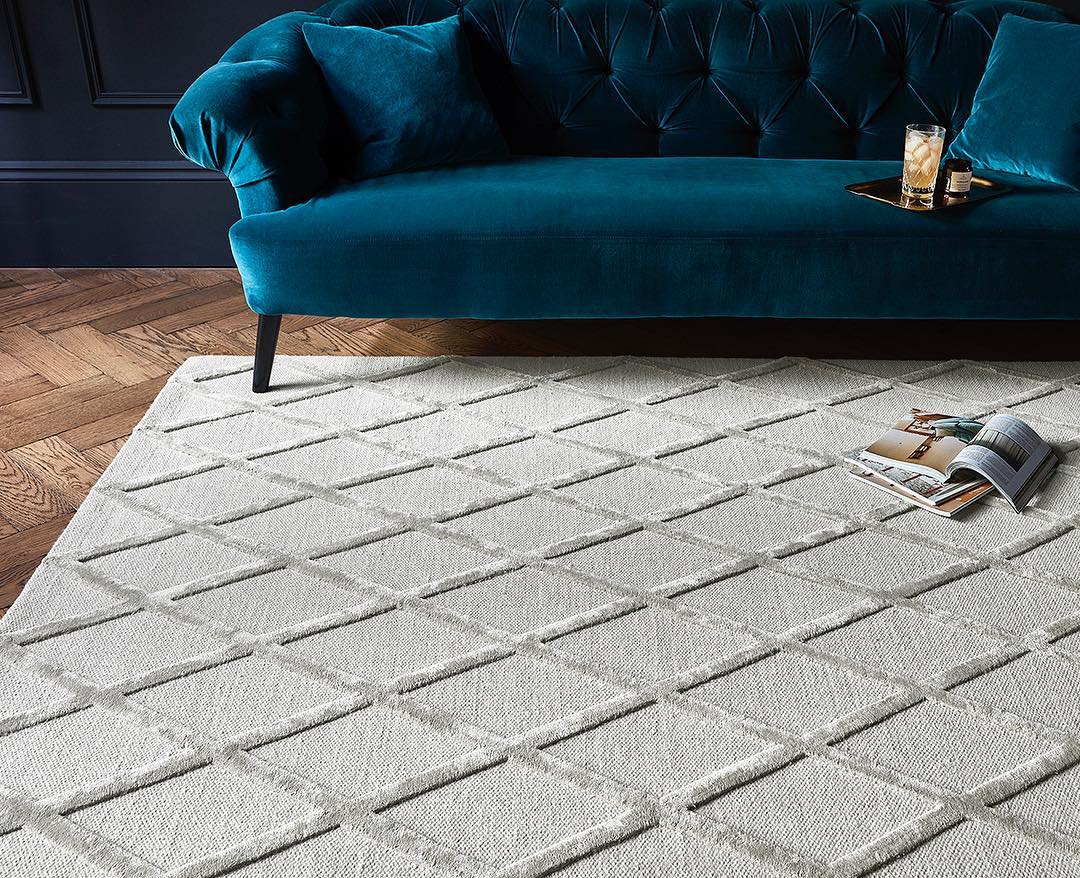 Geometric Silver Rugs – Love-Rugs