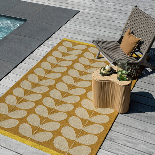 Love-Rugs - Yellow Rugs (Orla Kiely Solid Stem Sunflower Outdoor 463606 Rug) 
