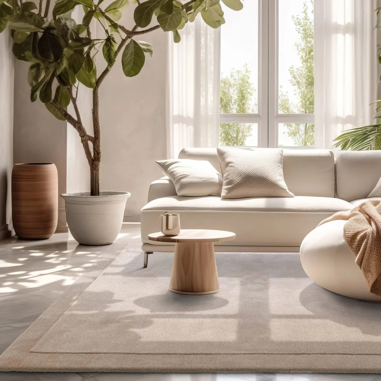 Taupe Wool Rugs