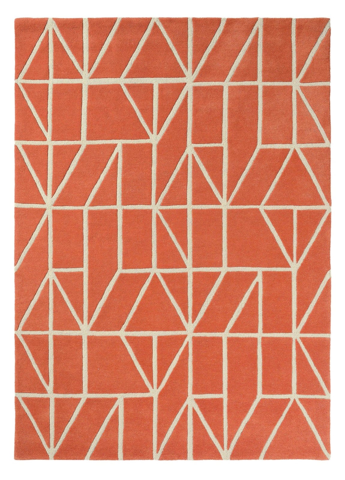 Geometric Terracotta Rugs