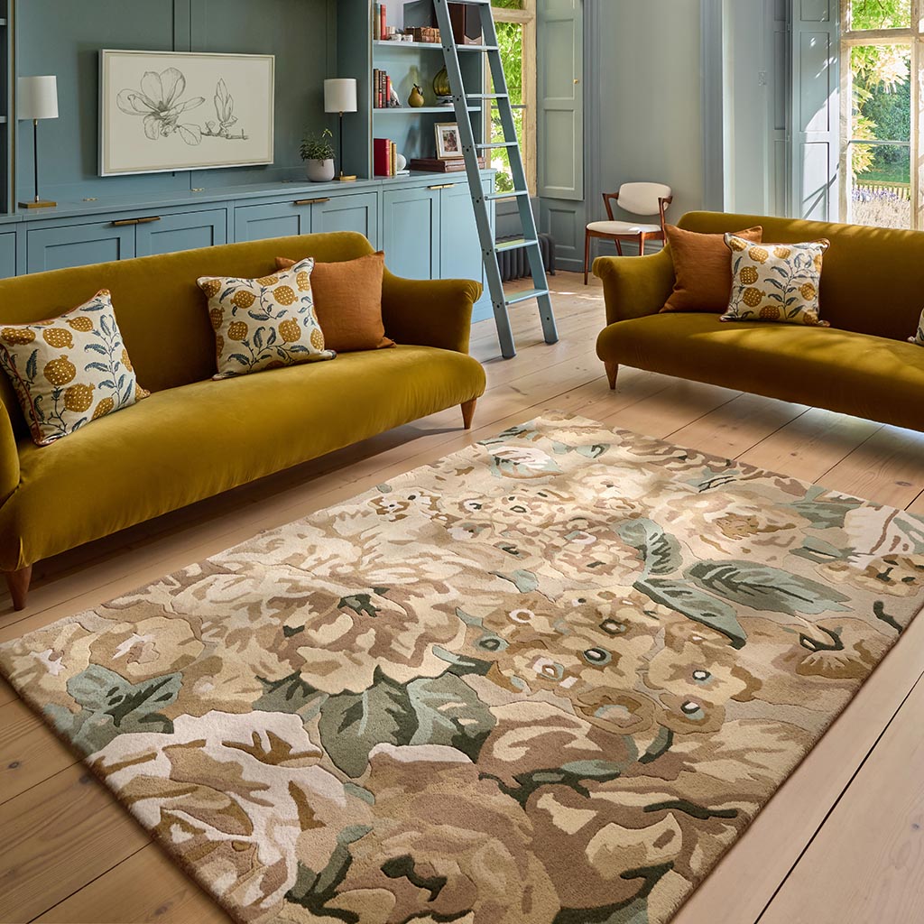 Sanderson Rose & Peony Birch 45001 Rug
