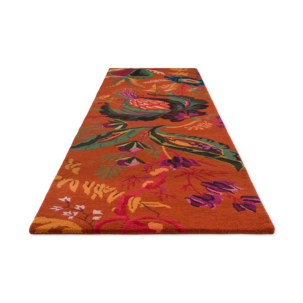 Harlequin Wonderland Floral Amber/Lapis 144713 Runner Rug