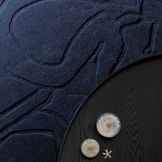Ted Baker Romantic Magnolia Dark Blue 162708 Rug alternate image