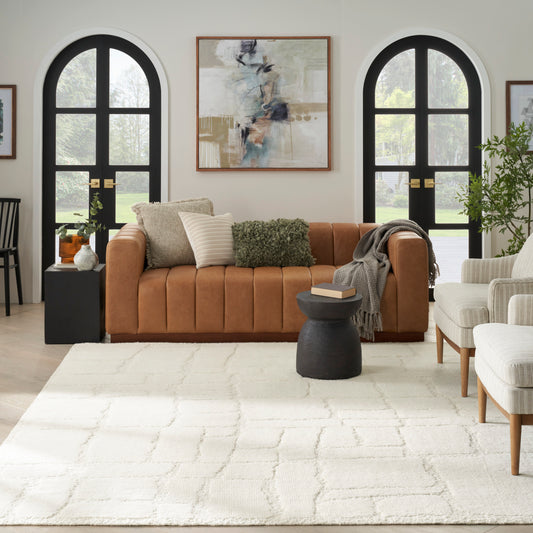 Nourison Blanco BLO02 Ivory Rug
