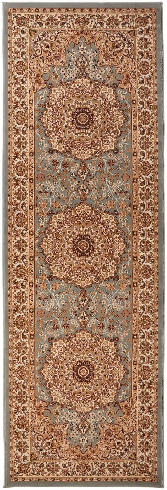 Grand Heritage GH101 Blue Runner Rug