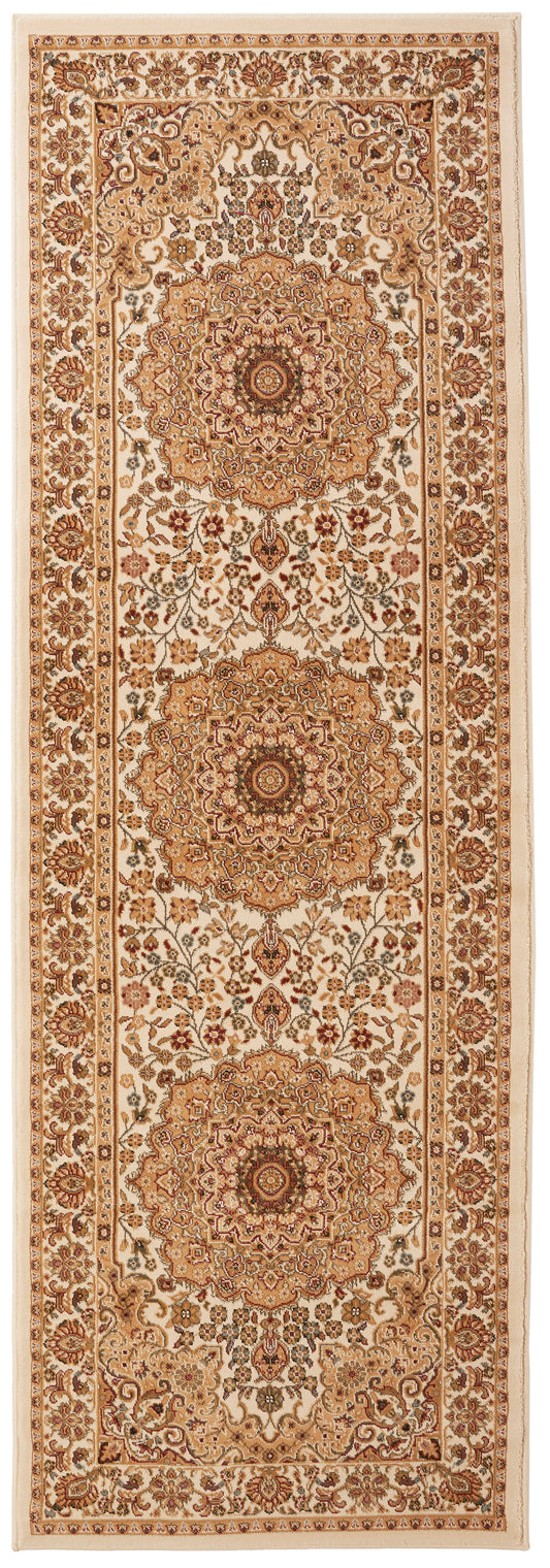 Grand Heritage GH101 Cream Beige Runner Rug