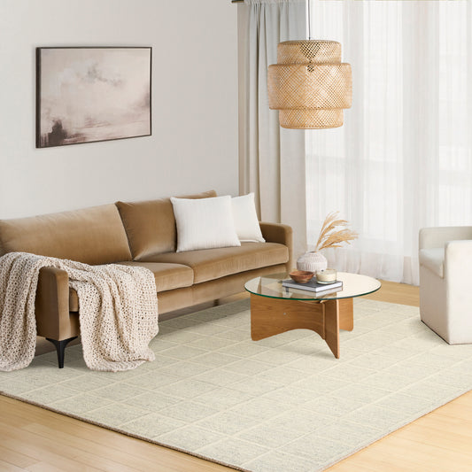 DKNY Pure Framework FRA01 Ivory Rug alternate image