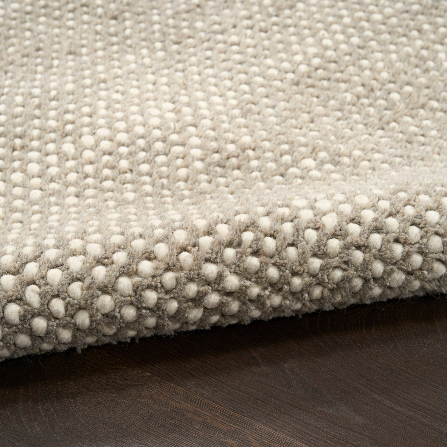 DKNY DKP12 Pure Rows ROW01 Ivory Grey Rug