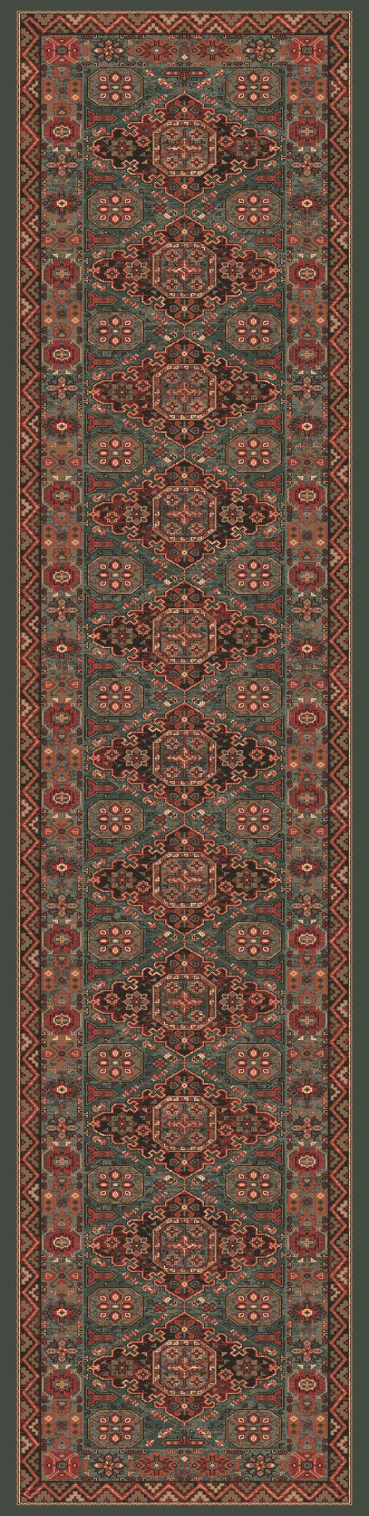 Kashqai 4308/400 Runner Rug - Love-Rugs