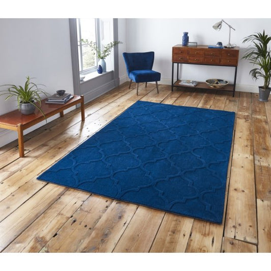 Hong Kong 8583 Navy Blue Rug alternate image