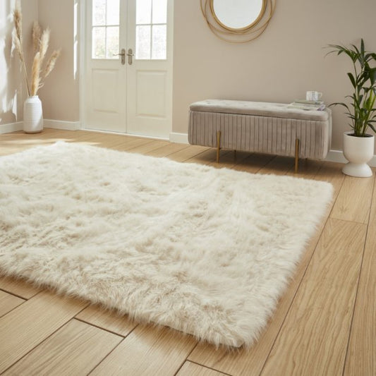Polar Plush Beige Soft Shaggy Rug alternate image