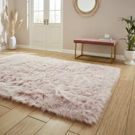 Polar Plush Rose Soft Shaggy Rug alternate image