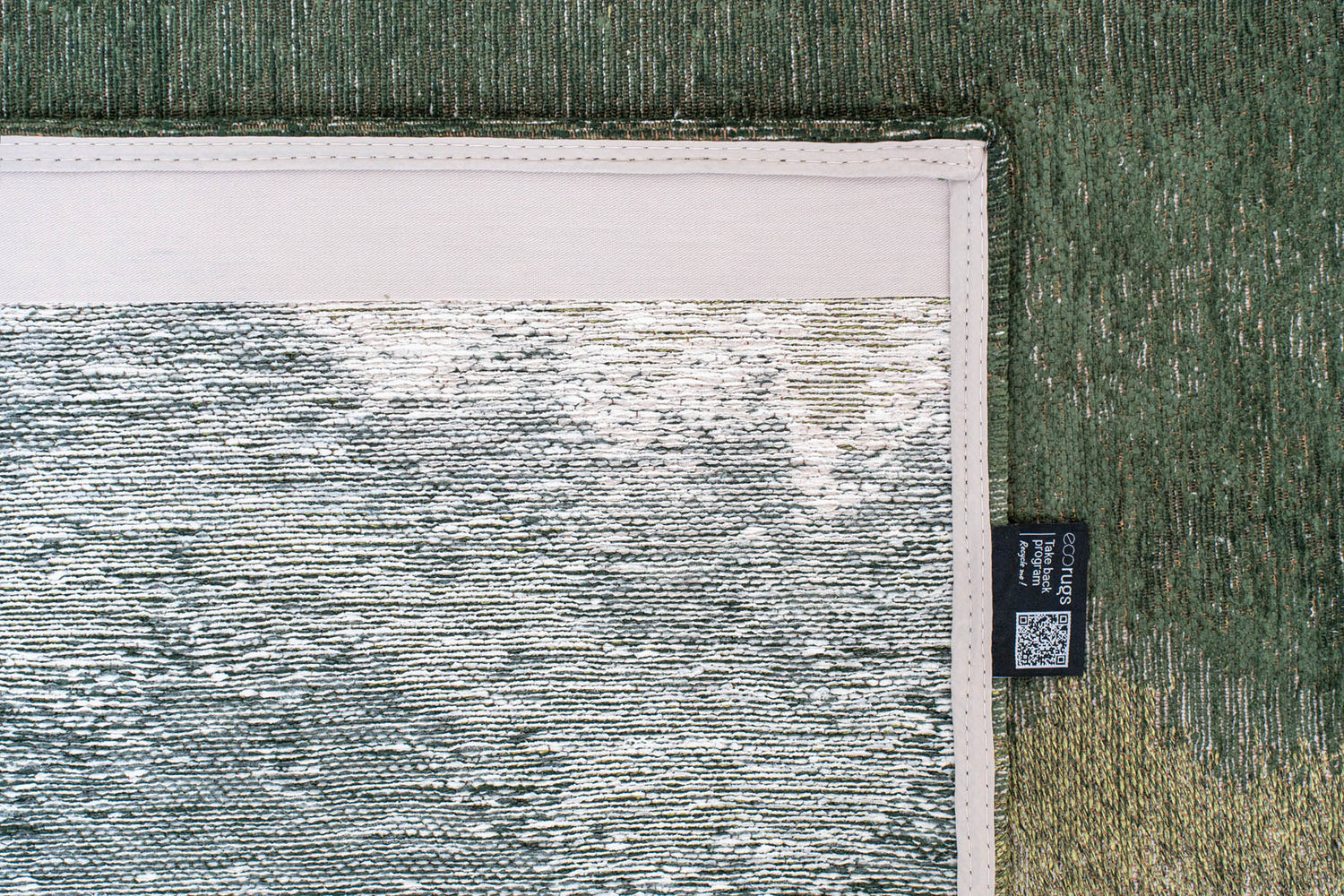 Louis De Poortere Meditation Lagoon 9331 Palm Green Round Rug