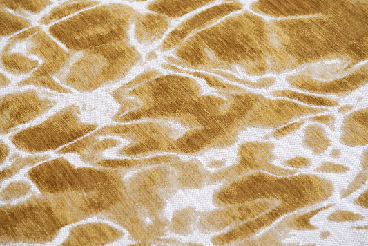 Louis De Poortere Meditation Swim Saffron 9349 Round Rug - Love-Rugs alternate image