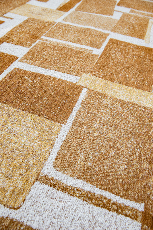 Louis De Poortere Craft Lucia Nuggets 9357 Round Rug - Love-Rugs alternate image