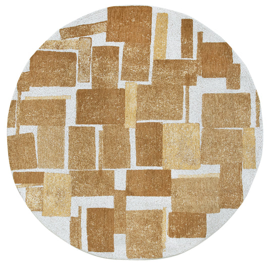 Louis De Poortere Craft Lucia Nuggets 9357 Round Rug - Love-Rugs