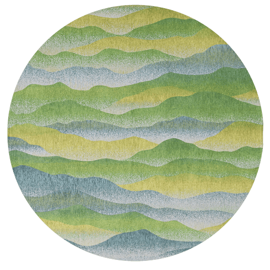 Louis De Poortere Gallery Himalaya Spring 9379 Round Rug - Love-Rugs