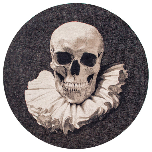 Louis De Poortere Pop Memento Mori Funny Bones 9391 Round Rug - Love-Rugs