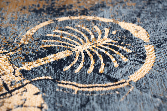 Louis De Poortere Cities Dubai Gold Sea 9698 Round Rug - Love-Rugs alternate image