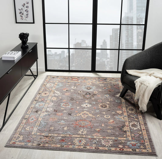 ALIA 428GL Grey Rug alternate image