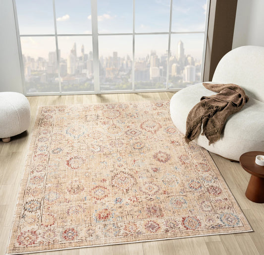 Alia 513A2 Beige/Cream Rug alternate image