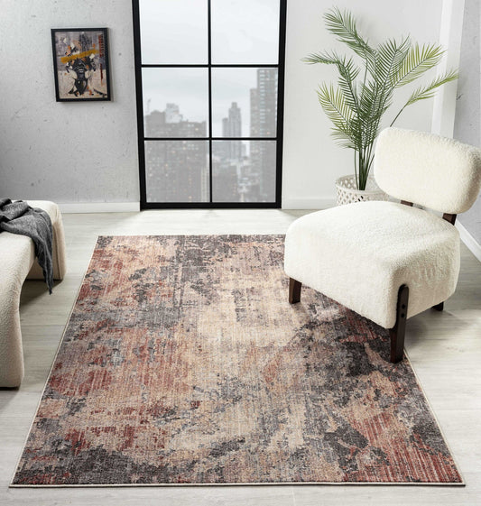Alia 878AL Anthra/Rose Rug alternate image