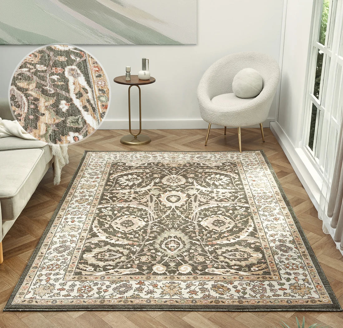 Alia Aiana Green/Cream Rug