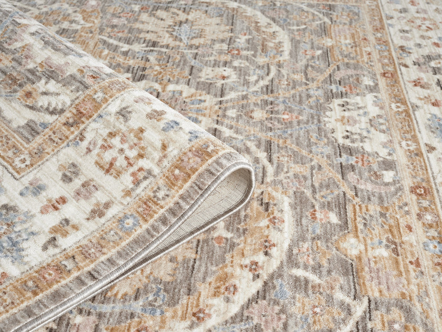 Alia Aiana Grey/Cream Rug