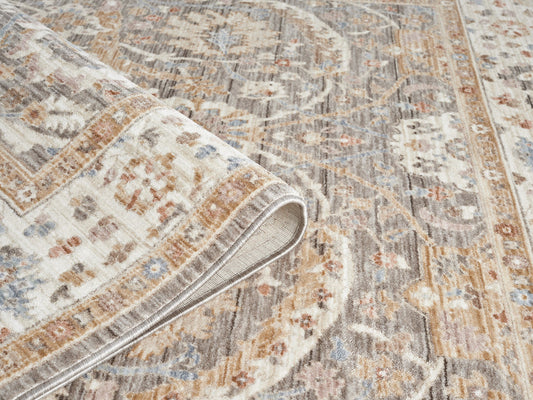 Alia Aiana Grey/Cream Runner Rug alternate image