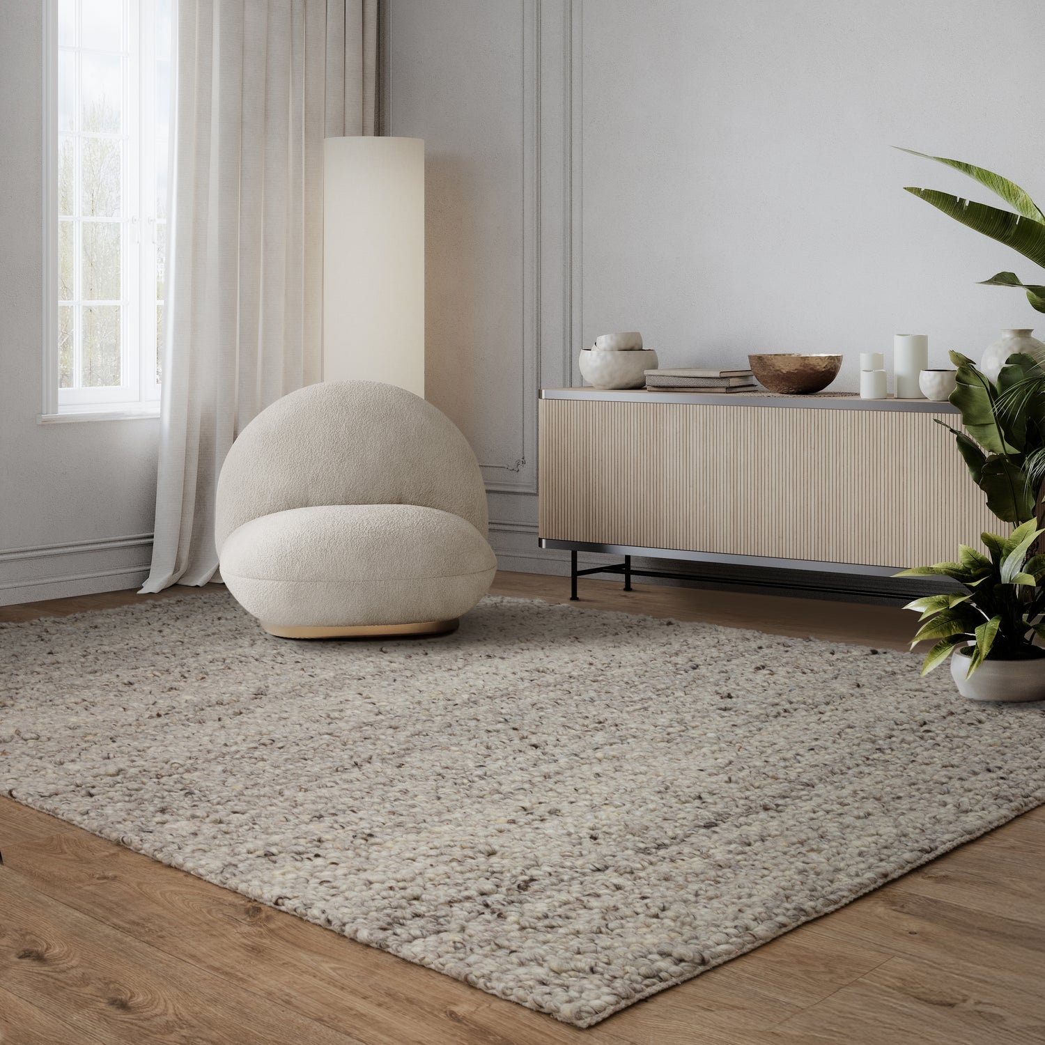 Adler Silver Rug - Love-Rugs