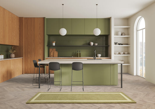 Albi Green Rug - Love-Rugs