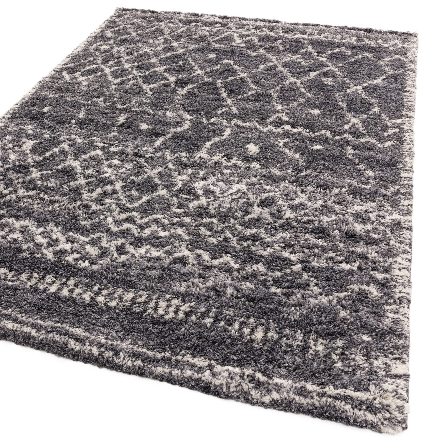 Alto AL05 Grey Cream Rug - Love-Rugs